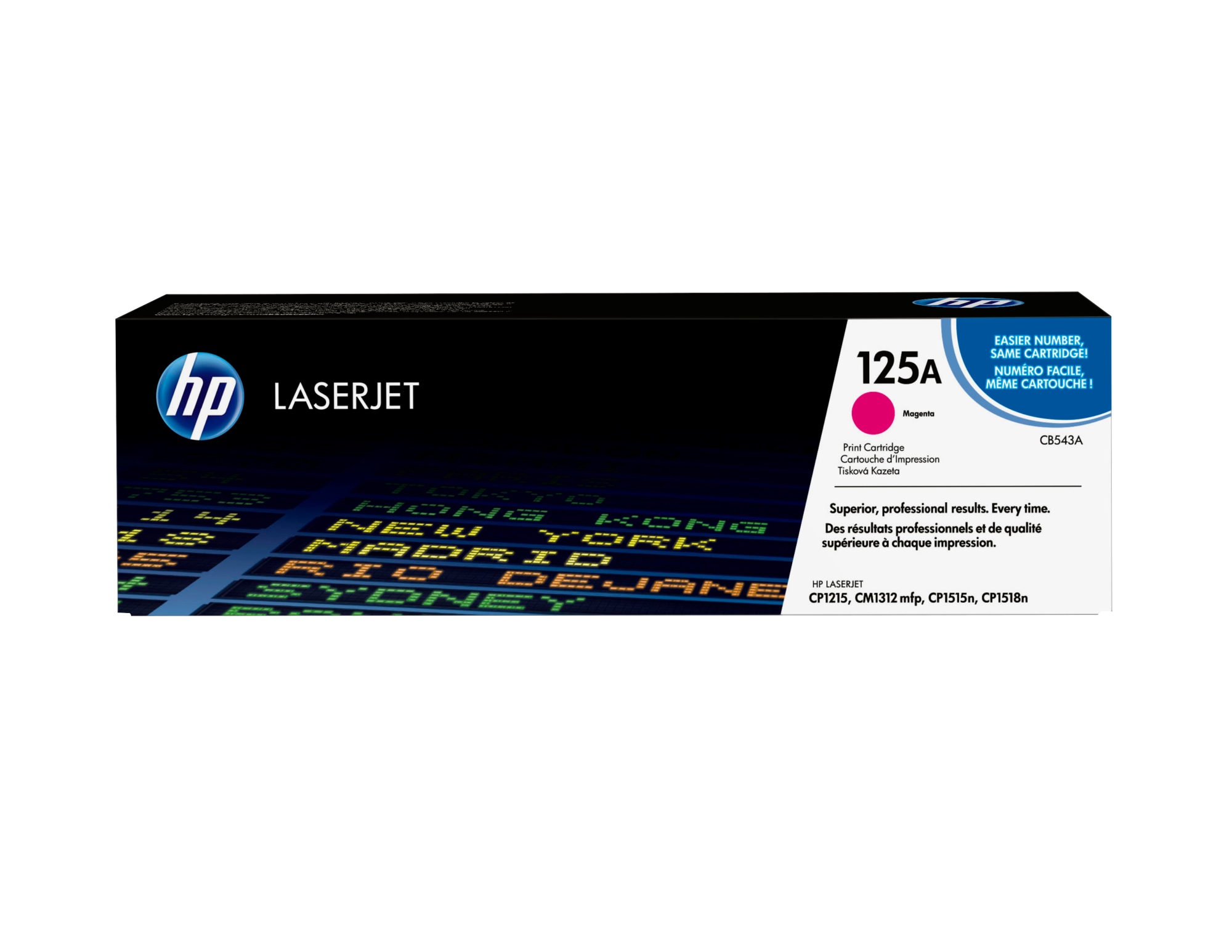 Cartucho de tóner original LaserJet 125A magenta