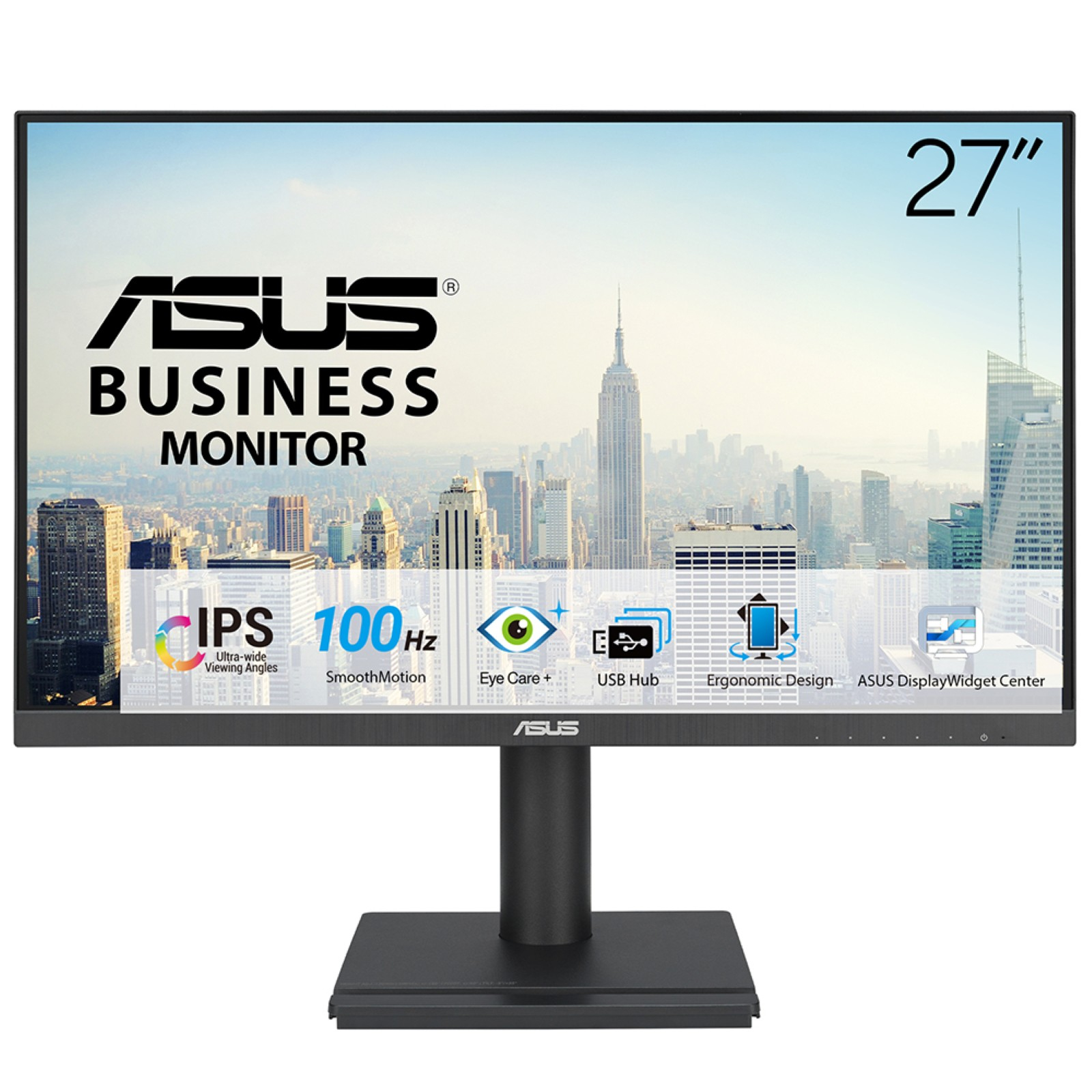 VA27DQFS pantalla para PC 68,6 cm (27") 1920 x 1080 Pixeles Full HD LCD Negro