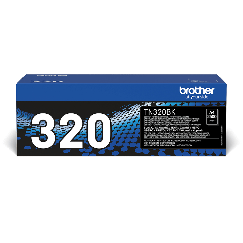 TN-320BK cartucho de tóner 1 pieza(s) Original Negro