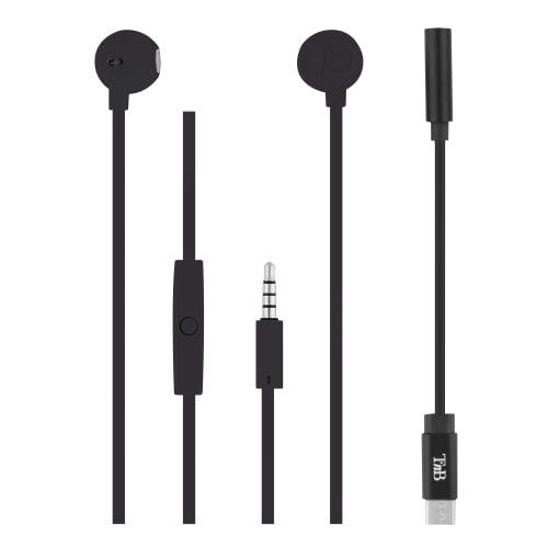 Sweet Auriculares Alámbrico Dentro de oído Llamadas/Música USB Tipo C Negro