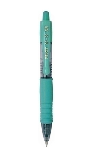 G2 XS Bolígrafo de gel de punta retráctil Fino Turquesa