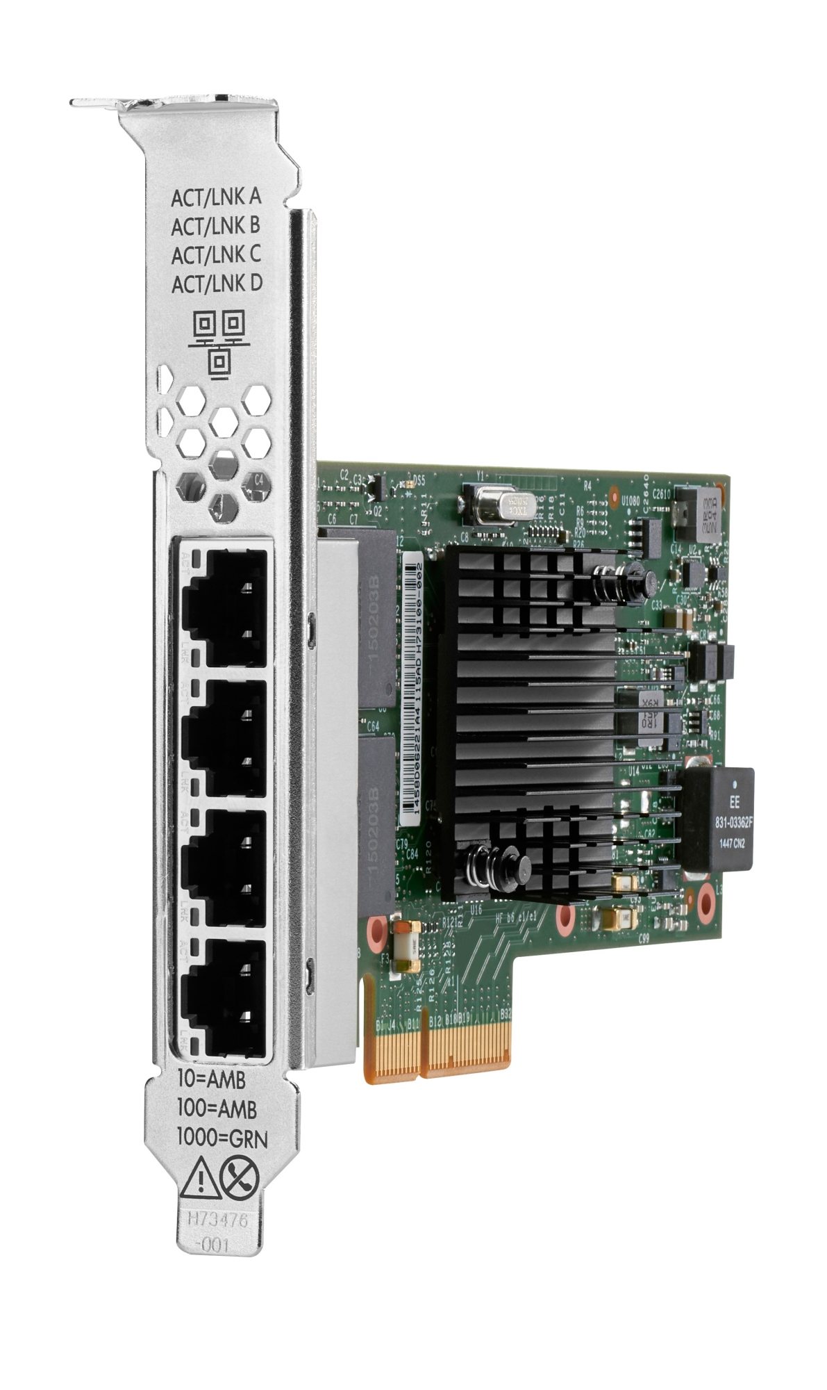 Intel I350-T4 Ethernet 1Gb 4-port BASE-T Adapter for