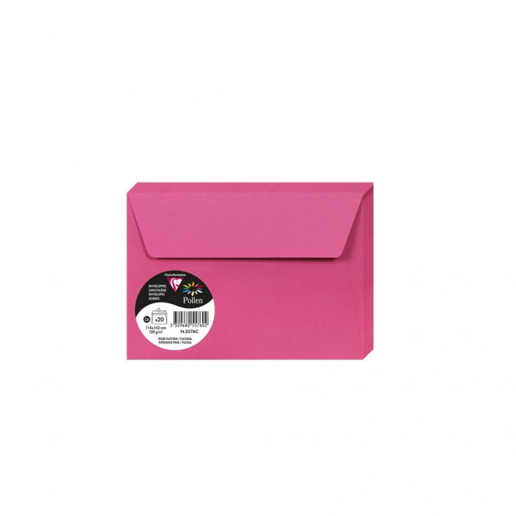 5576C sobre C6 (114 x 162 mm) Fucsia 20 pieza(s)