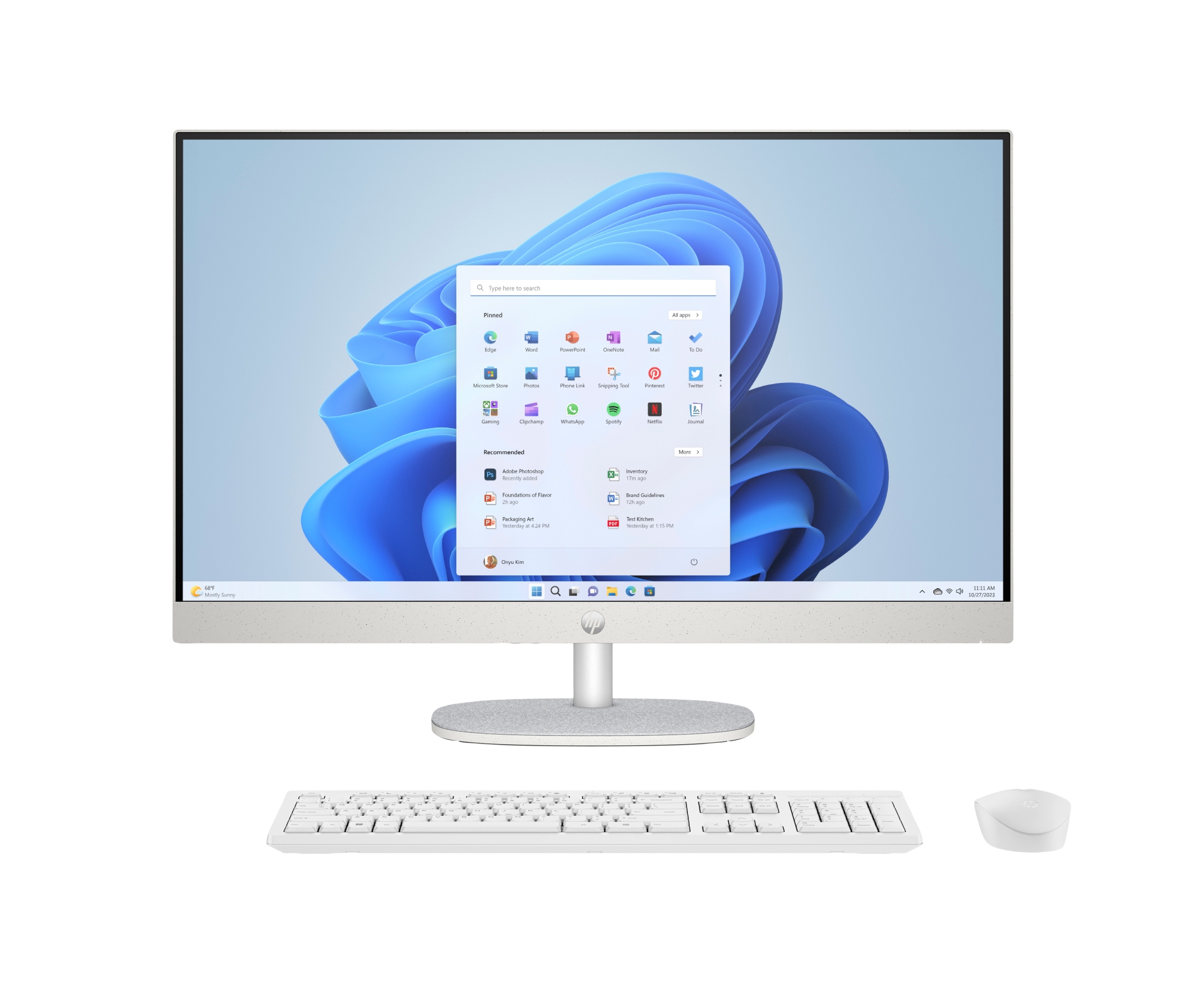 All-in-One 27-cr0089ns Intel® Core i5 i5-1335U 68,6 cm (27") 1920 x 1080 Pixeles PC todo en uno 16 GB DDR4-SDRAM 512 GB SSD Windows 11 Home Wi-Fi 6 (802.11ax) Blanco