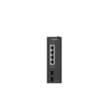 DIS-210G-06P switch Gestionado L2/L3 Gigabit Ethernet (10/100/1000) Energía sobre Ethernet (PoE) DIN rail Negro
