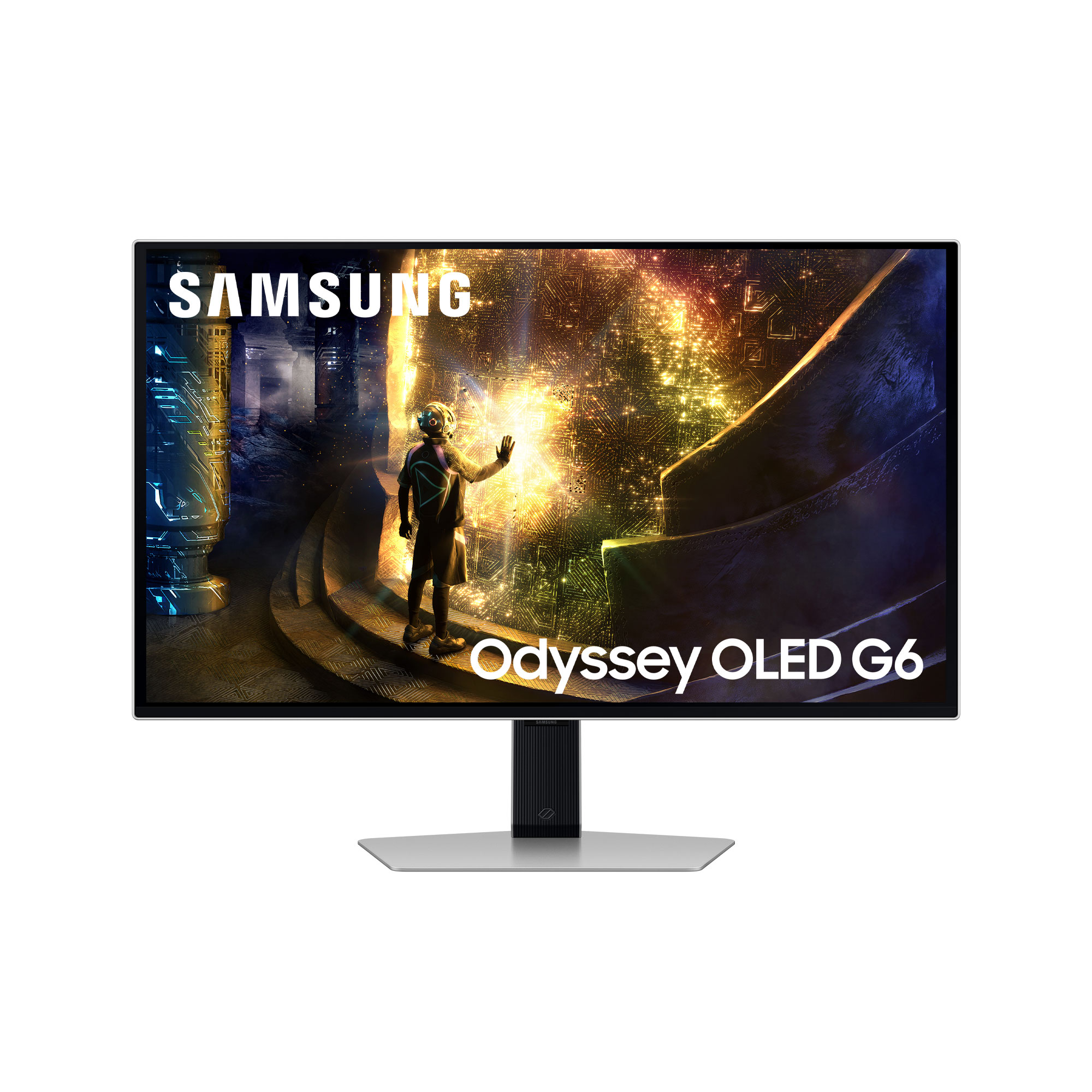 S27DG610SU pantalla para PC 68,6 cm (27") 2560 x 1440 Pixeles Quad HD OLED Plata