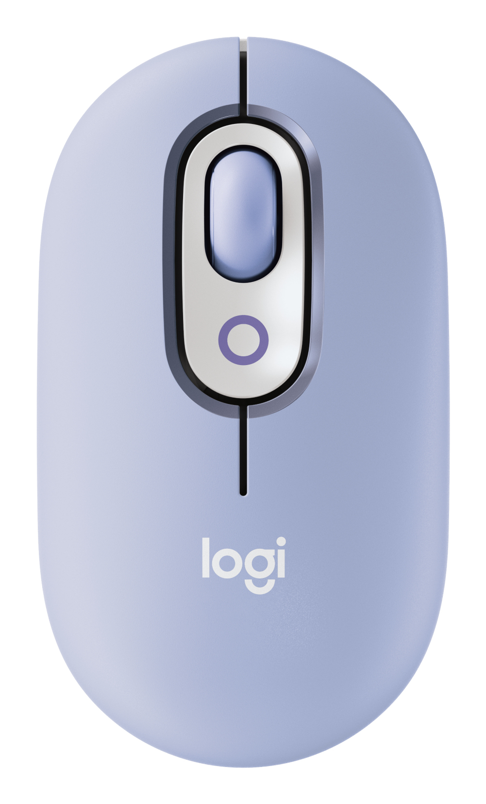 POP Mouse, ratón inalámbrico Bluetooth compacto y portátil con botones programables y clics discretos, tecnología Easy-Switch para alternar hasta 3 dispositivos, portátil, tablet, PC: Lila