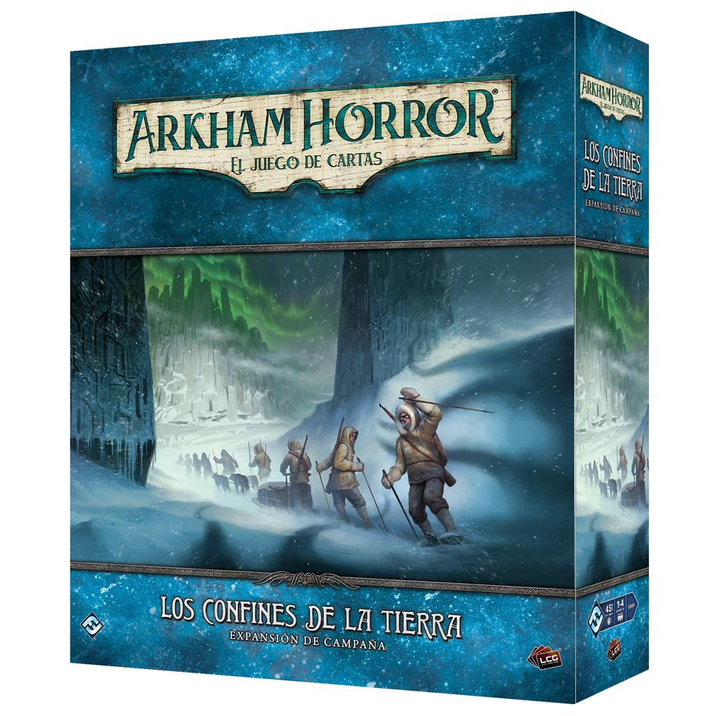 Arkham Horror Confines de la Tierra exp. campaña Juego De Cartas Detective