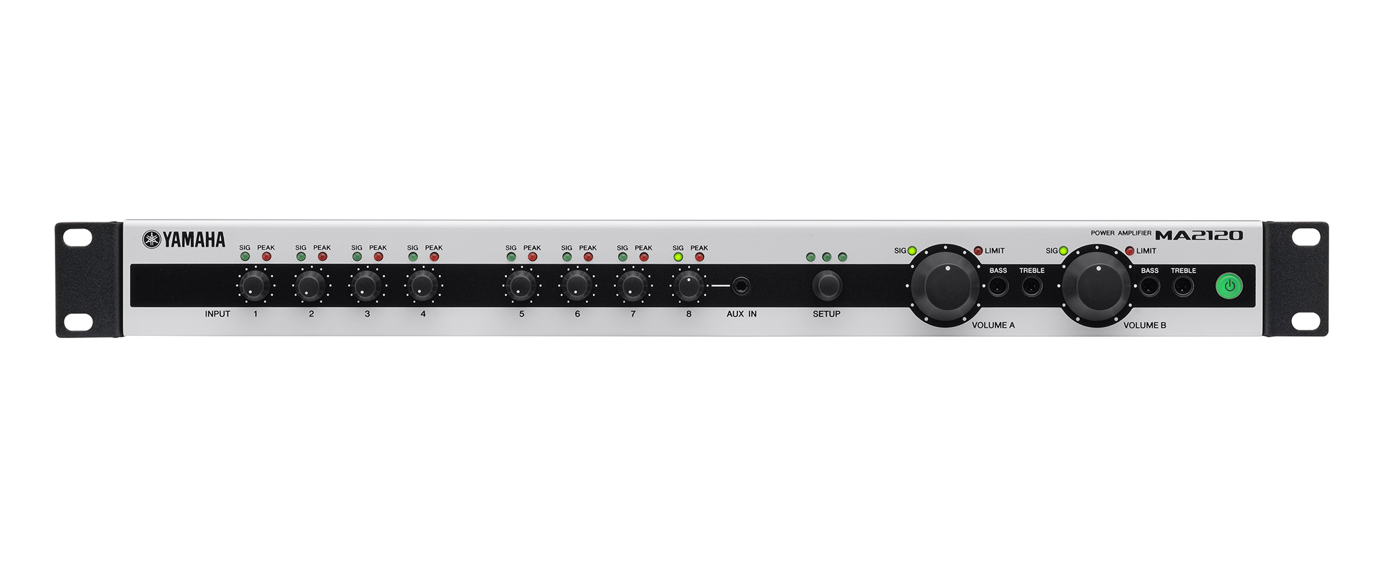 MA2120 amplificador de audio Negro, Gris