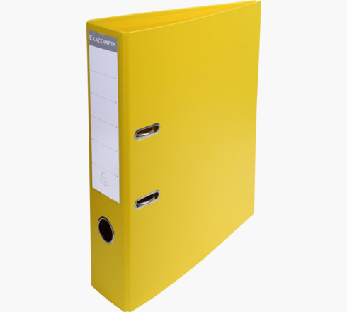53749E carpeta de cartón A4 Amarillo