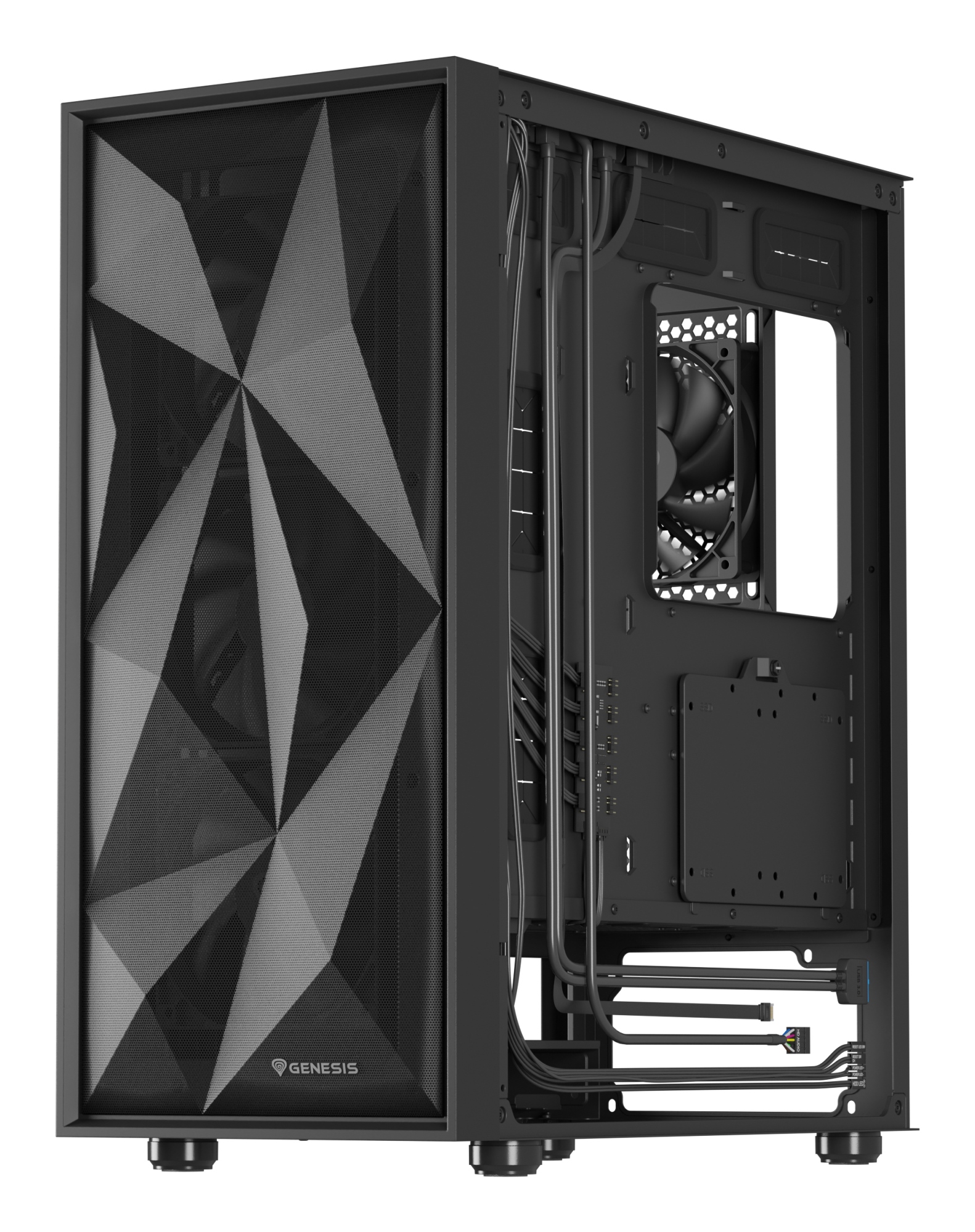 Diaxid 605F Midi Tower Negro