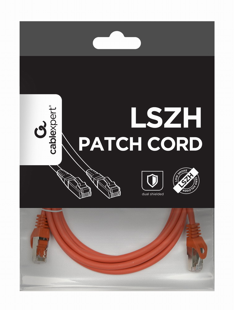 PP6A-LSZHCU-R-2M cable de red Rojo Cat6a S/FTP (S-STP)