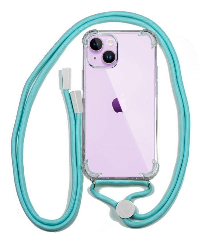 8434847063331 funda para teléfono móvil 15,5 cm (6.1") Color menta, Transparente