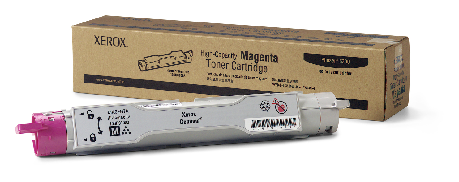 Tóner magenta de gran capacidad, Phaser 6300 (no funcciona con PHASER 6350)