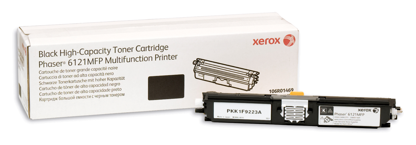 Phaser 6121MFP, Cartucho de tóner negro de gran capacidad (2600 páginas)