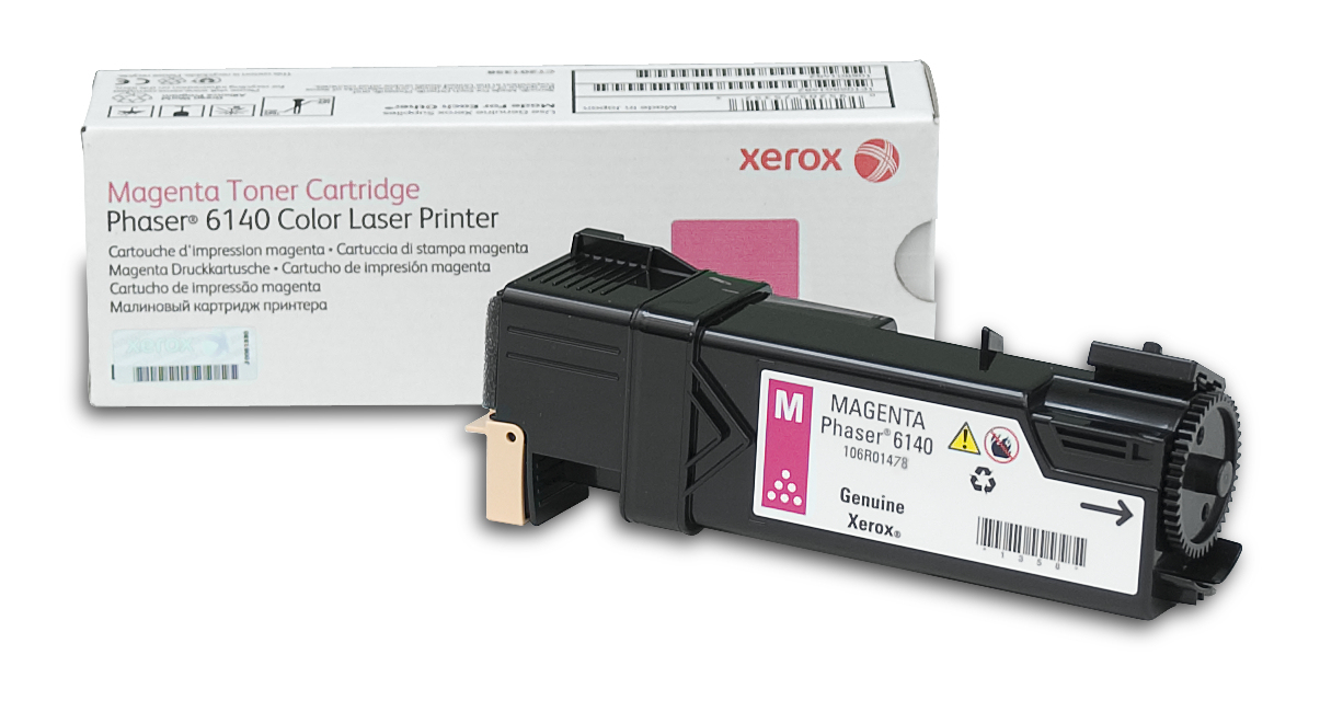 Phaser 6140, Cartucho de tóner magenta de capacidad normal (2.000 páginas)