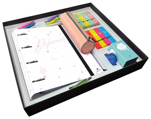 Set Papelería Serie UNI Número 2 Premium 34 Piezas