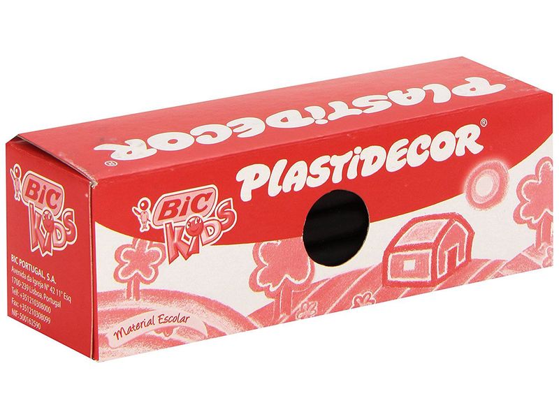 BIC CAJA 25 PLASTID. 09 NEGRO SP 816979