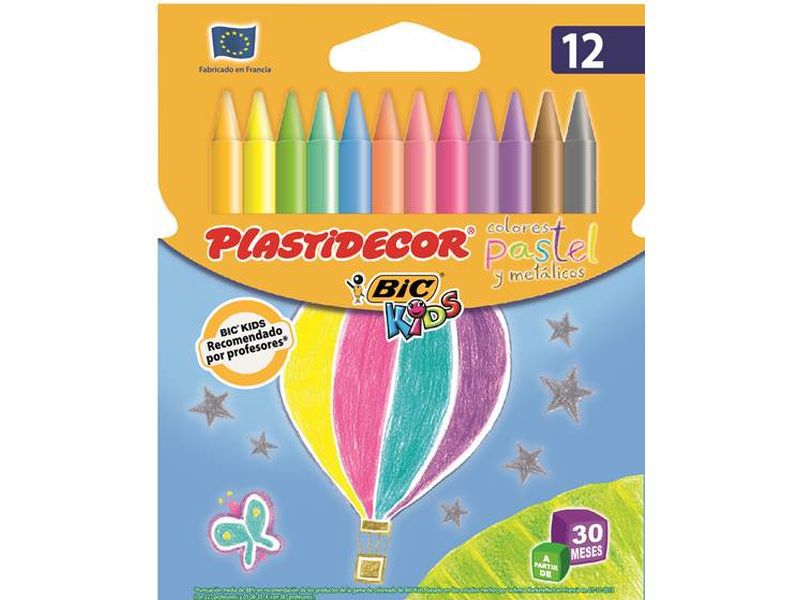 BIC EST. 12 PLASTIDECOR PASTEL 933961