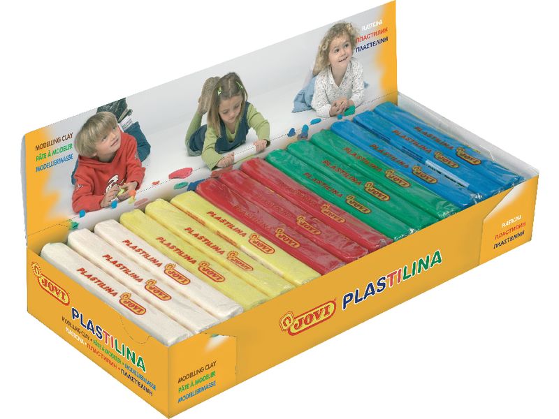 JOV BANDEJA 15P PLASTILINA 150G BAS 71B
