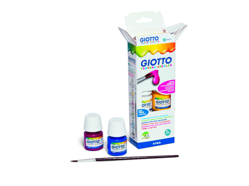 GTO EST.6 TEMPERA 25ML + BRUSH 356600