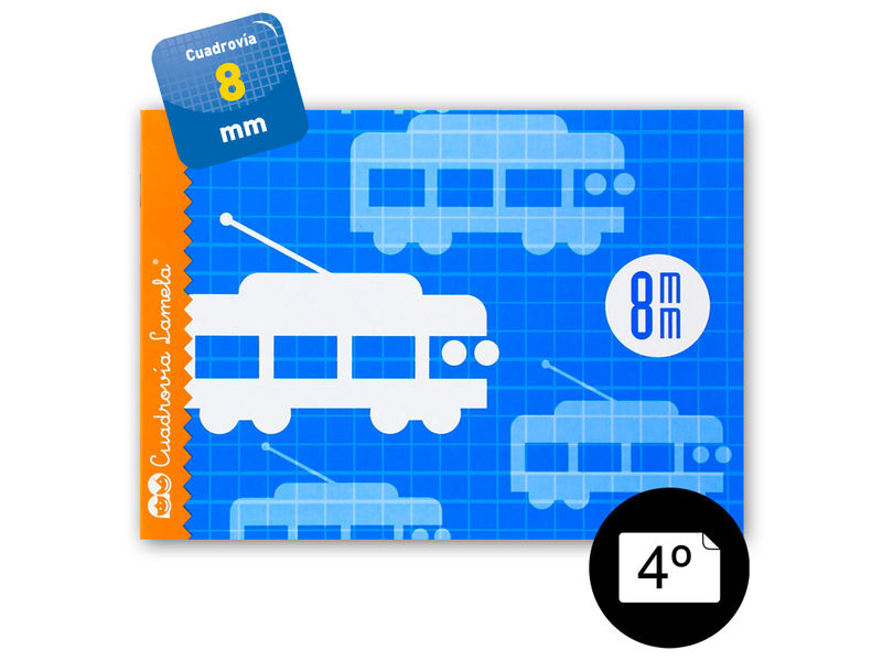 LAMELA LIBRETA 16h 4º APAISADO CDV. 8 - Pack de 25 unidades