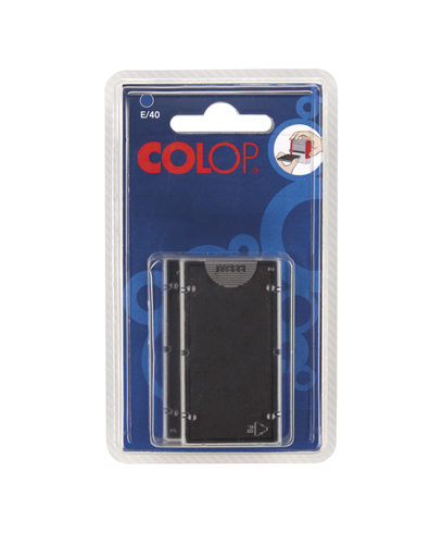 BLISTER 2 ALMOHADILLAS E/15 AZUL COLOP 107252