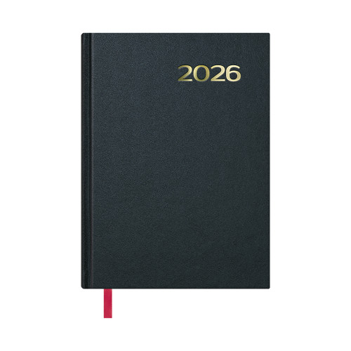 Agenda Sintex Día Página 14x20cm Color Negro 11399