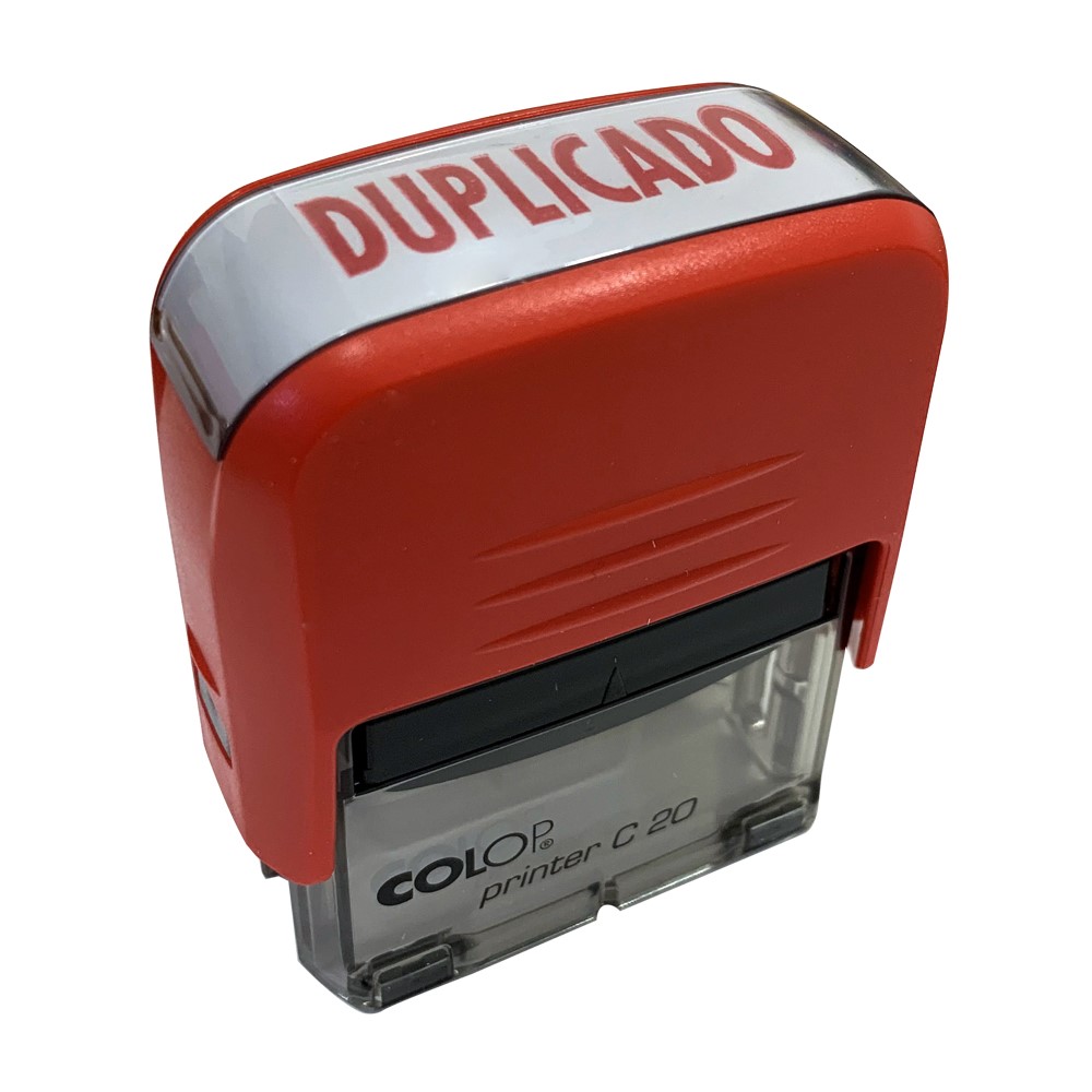 COLOP SELLO PRINTER C20 FORMULA DUPLICADO ALMOHADILLA E/20 14X38MM ROJO