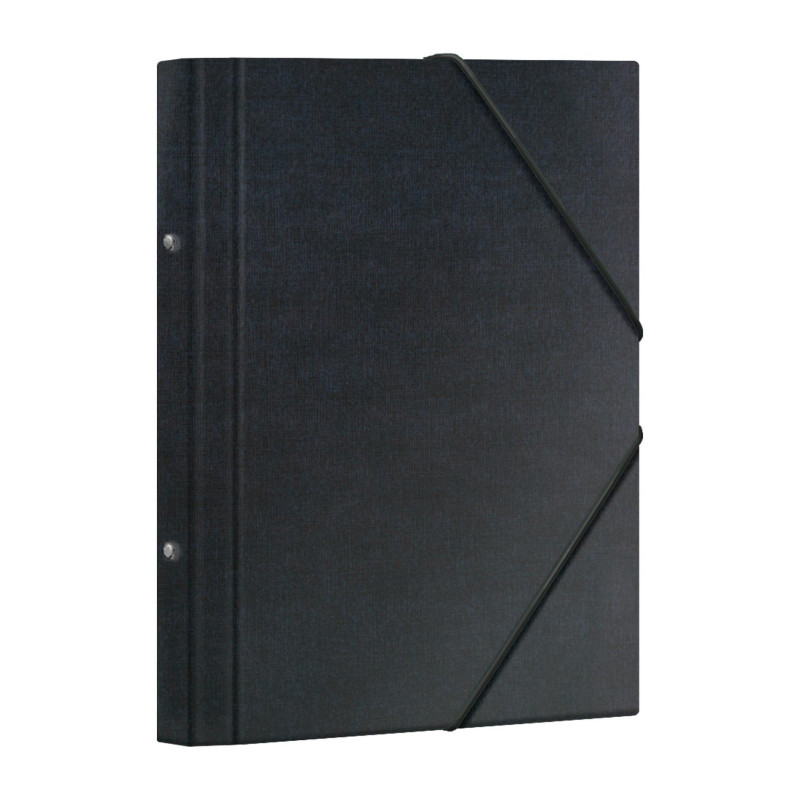 Carpeta Clasificadora DOHE Cartón Plastificado Fº 12 DP Negro