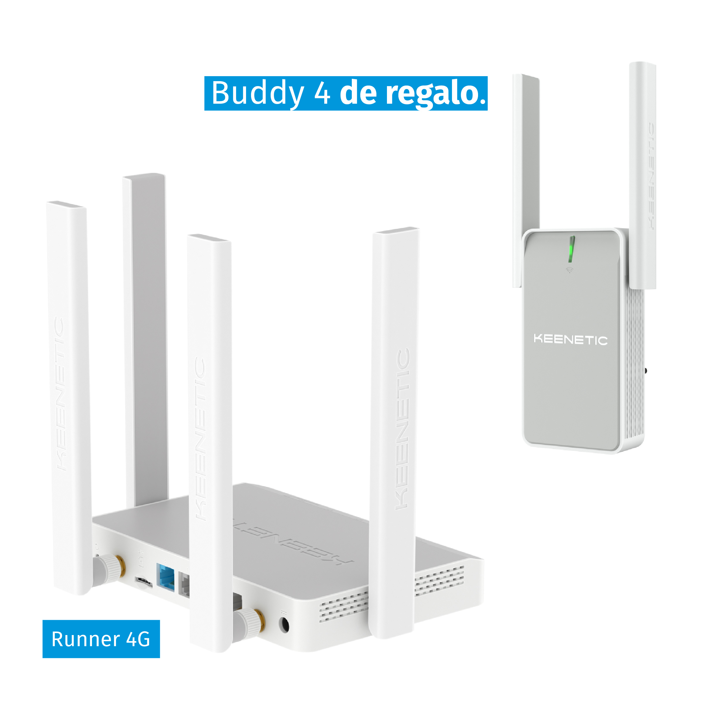 N300 MESH WI-FI 4G MODEM ROUTERPERP 4-PORT SMART SWITCH ILE