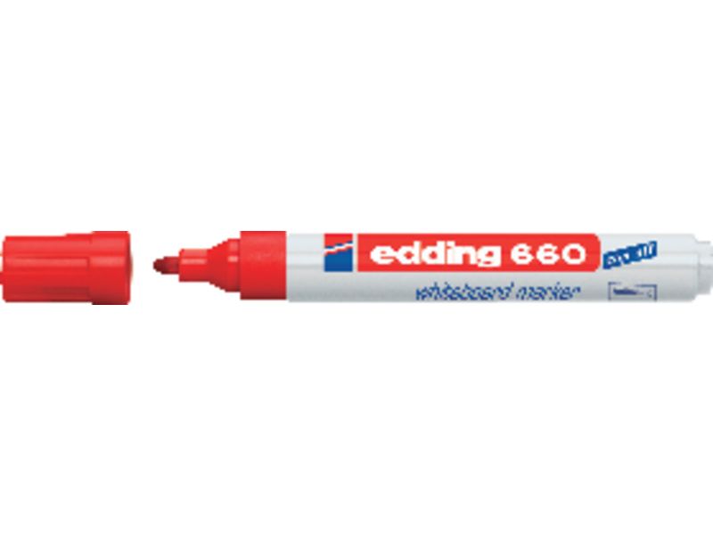 EDD MARC PIZARRA BLANCA 660 ROJO 660-02